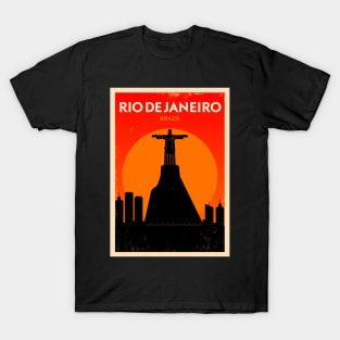 Rio De Janeiro Poster Design T-Shirt